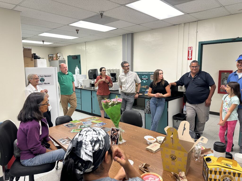 Tour of SDSU Biodiversity Museum by City Nature Challenge group-1